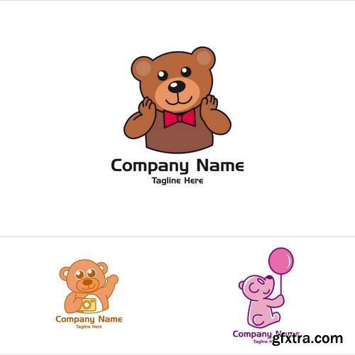 Sweet Teddy Bear Logo