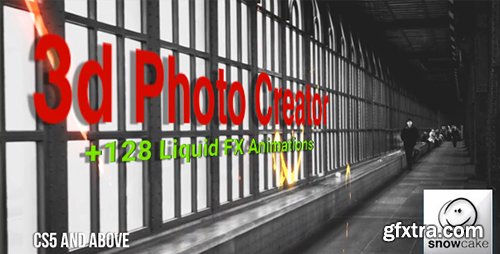 Videohive 3d Photo Creator With Liquid FX Animations 13709979