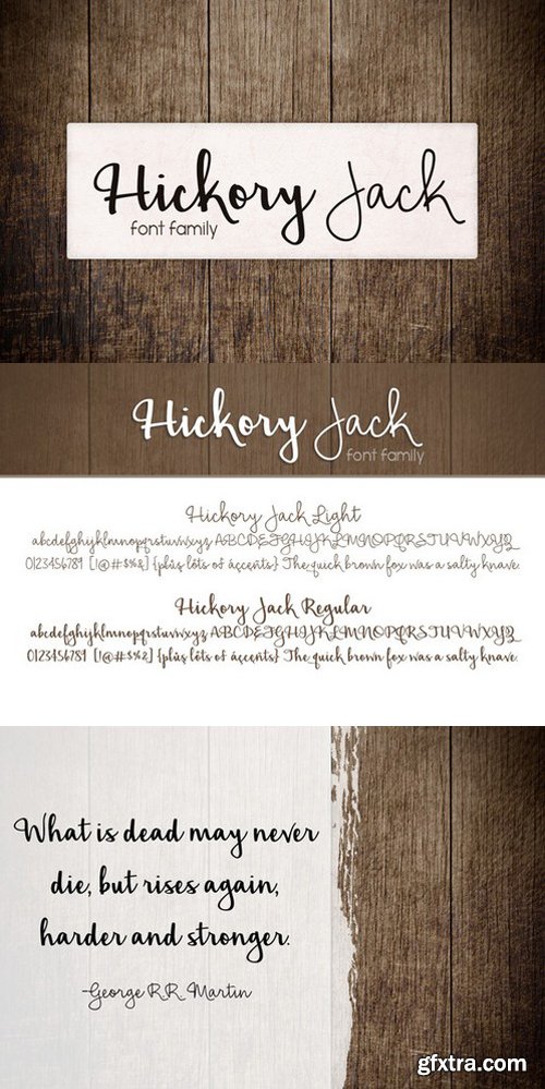 CM - Hickory Jack Font Family 558817