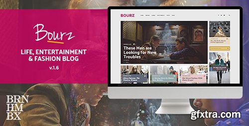 ThemeForest - Bourz v1.5 - Life, Entertainment & Fashion Blog Theme - 14026649