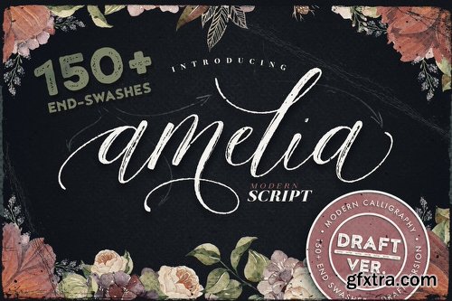 Creativemarket Amelia Script - Draft Version 544355