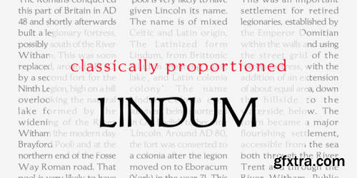 P22 Lindum Font