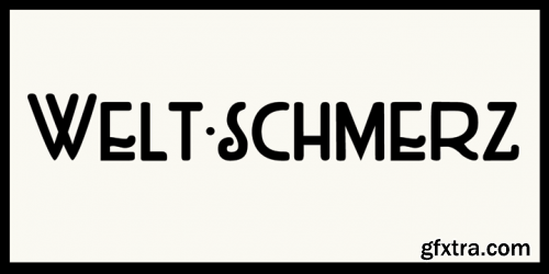 Weltschmerz Font Family