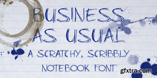 Business As Usual Font