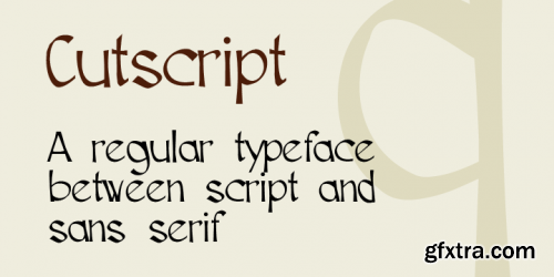 Cutscript Font