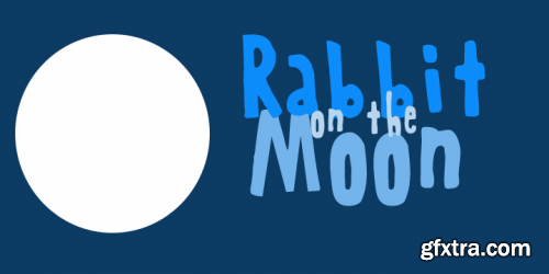 Rabbit On The Moon Font