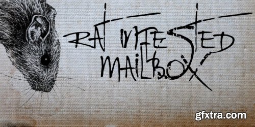 Rat Infested Mailbox Font