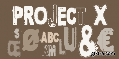 Project X Font