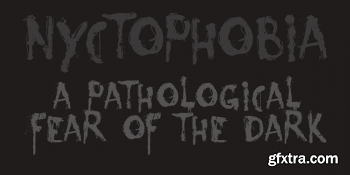 Nyctophobia Font