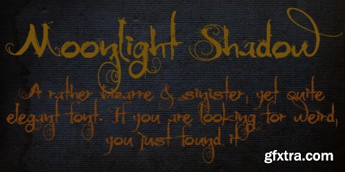 Moonlight Shadow Font Family