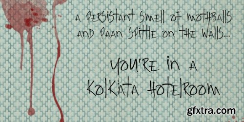 Kolkata Hotelroom Font