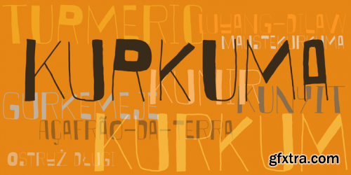 Kurkuma Font Family