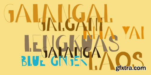 Galangal Font