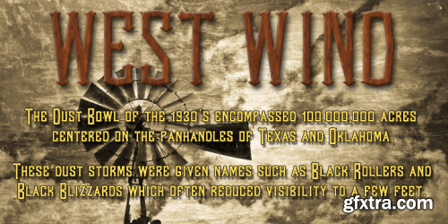 West Wind Font Family