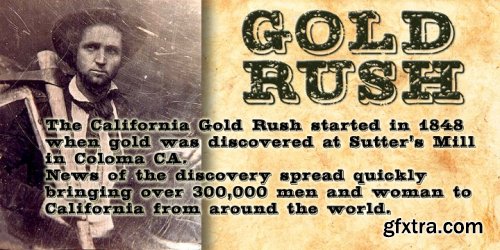 Gold Rush Font Family