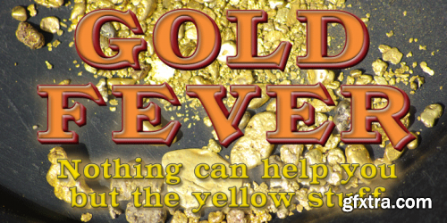 Gold Fever Font Family