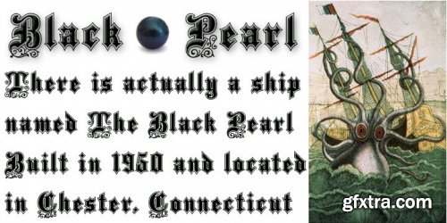 Black Pearl Font