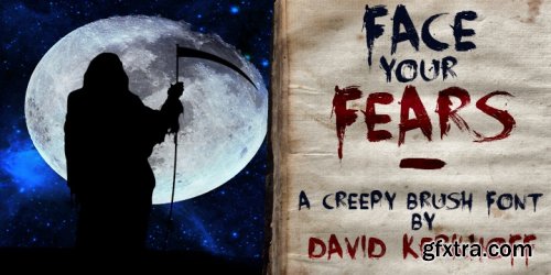 Face Your Fears Font