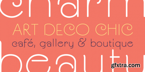 P22 Art Deco Font Family