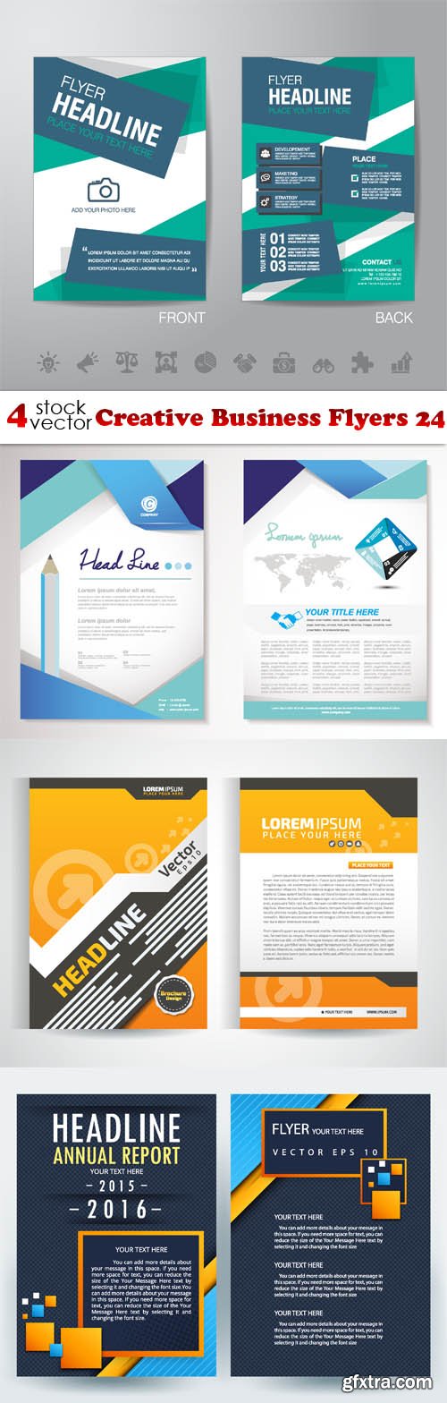 Vectors - Creative Business Flyers 24