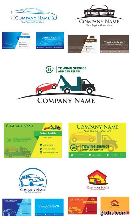 Car Logo - Business Card