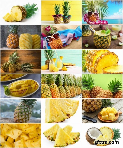 Collection pineapple fruit juice 25 HQ Jpeg