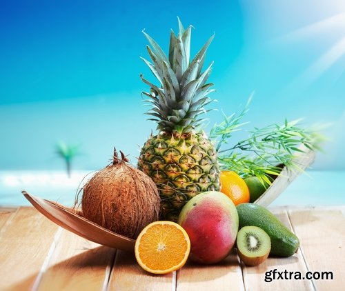 Collection pineapple fruit juice 25 HQ Jpeg