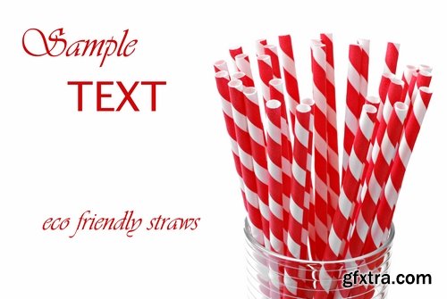 Collection tube straws for drinks 25 HQ Jpeg