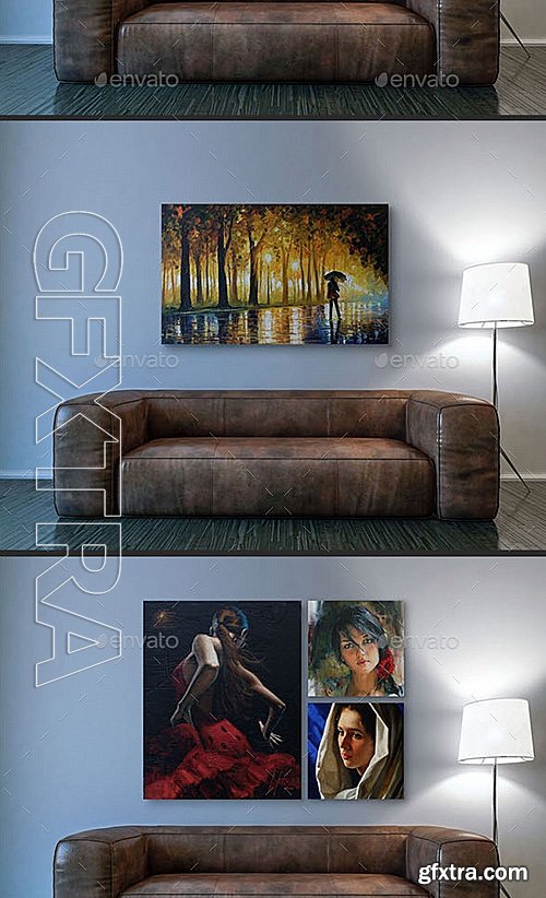 GraphicRiver - Art & Sofa Mockup 12328993