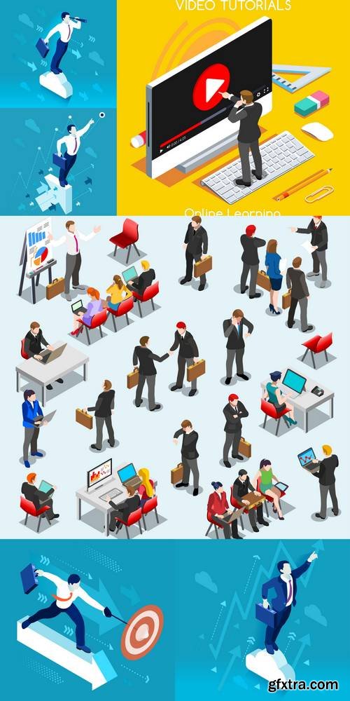 Business People Isometric