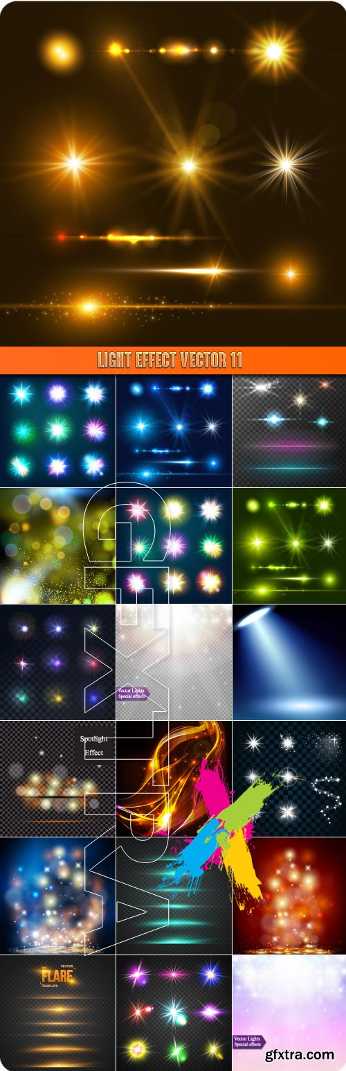 Light effect vector 11