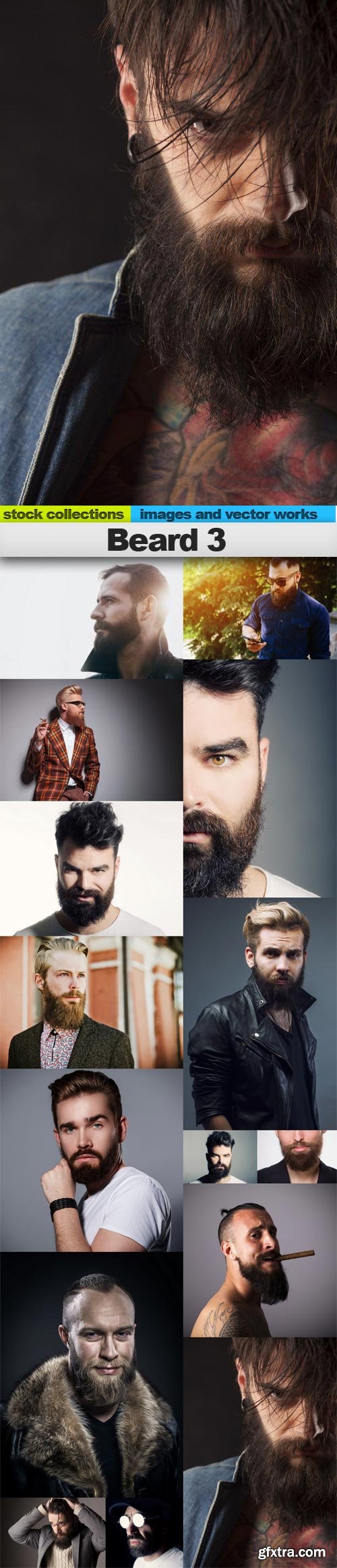 Beard 3, 15 x UHQ JPEG