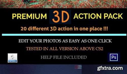 Graphicriver Premium 3D Action Pack (20+ Action) 14966877