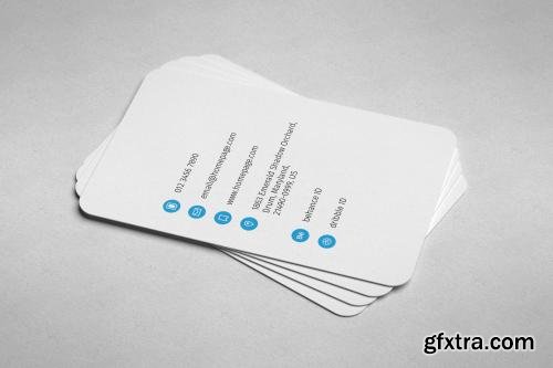 CreativeMarket Freelancer Business Card IV 558869