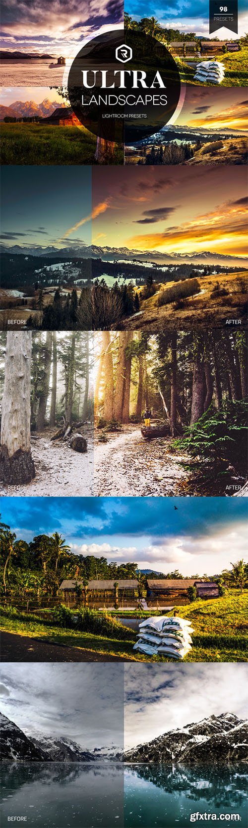 Ultra Landscapes Lightroom Presets - CM 529894