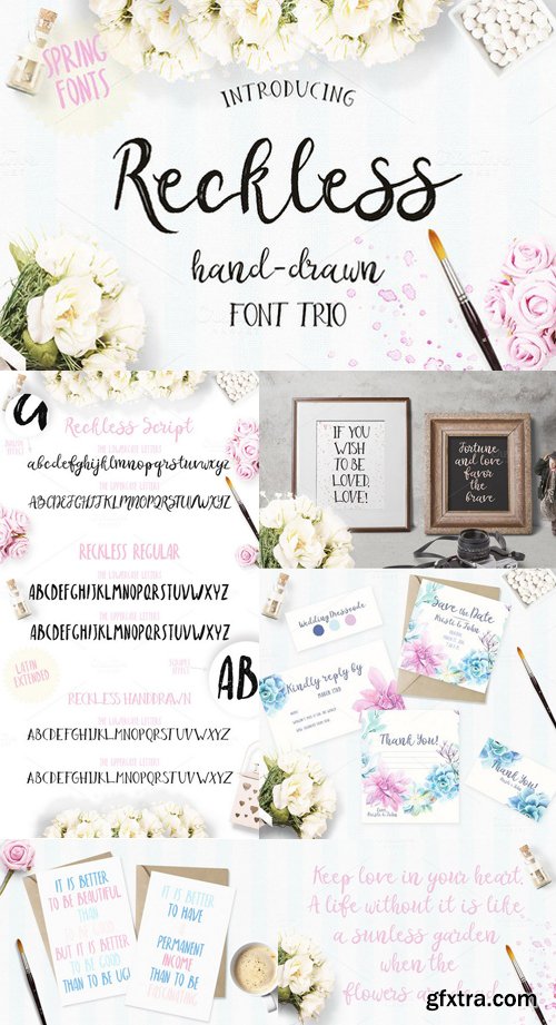 CM - Reckless Font Trio 561596