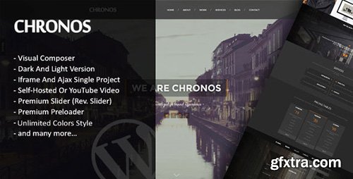 ThemeForest - Chronos v1.0 - Parallax One Page WordPress Theme - 10598053