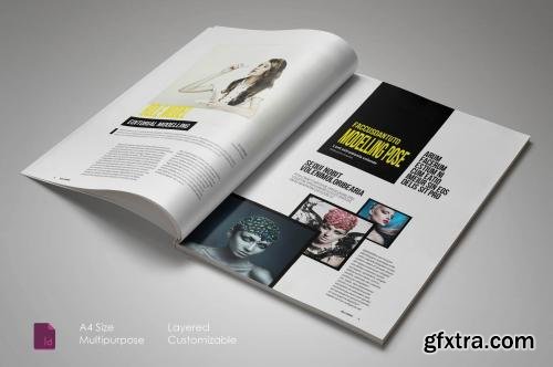 CreativeMarket Indesign Magazine Template 558471