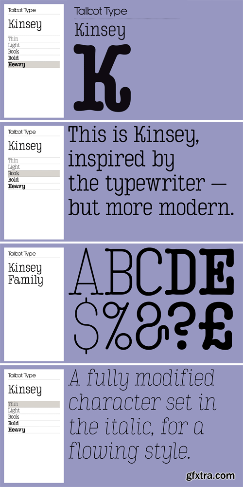 Kinsey Font Family