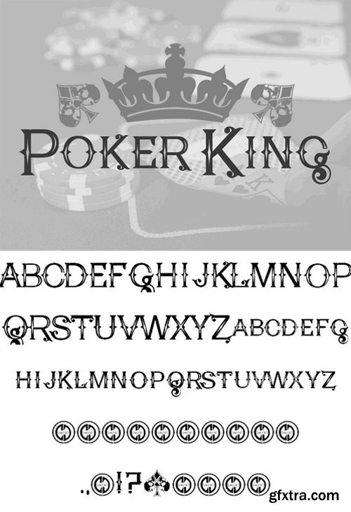 Poker Kings font