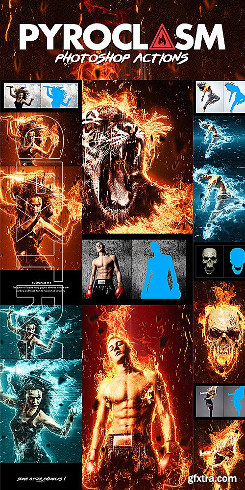 GraphicRiver - Pyroclasm Photoshop Actions 13866964