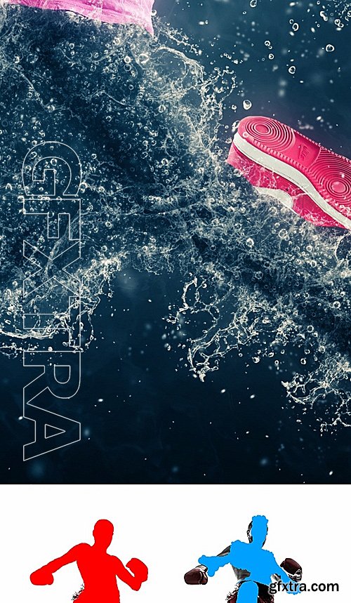 GraphicRiver - Water Photoshop Action 14827664