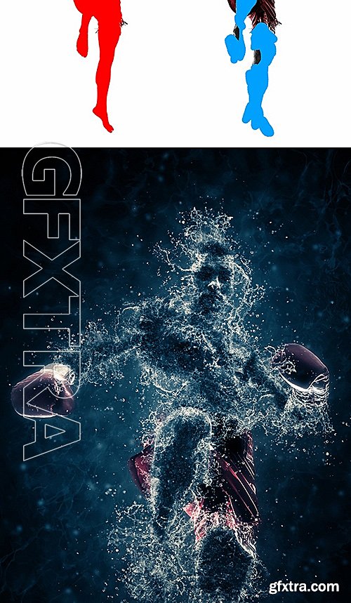 GraphicRiver - Water Photoshop Action 14827664