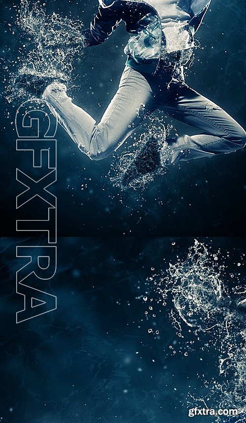 GraphicRiver - Water Photoshop Action 14827664