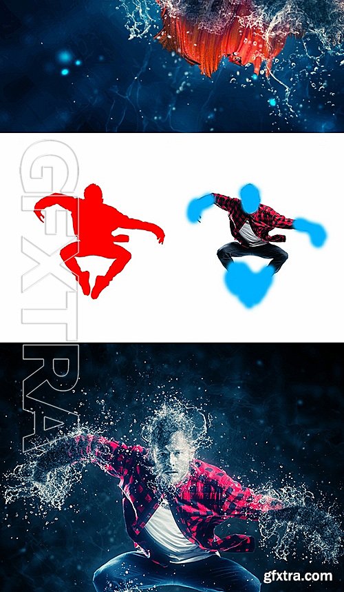 GraphicRiver - Water Photoshop Action 14827664