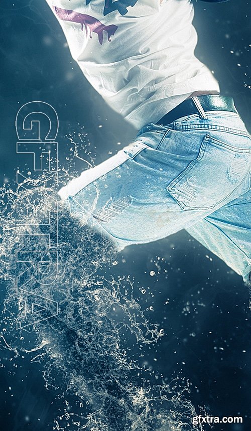 GraphicRiver - Water Photoshop Action 14827664