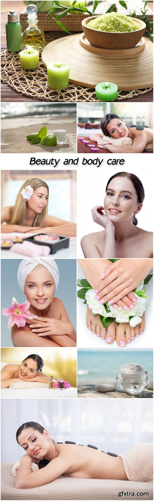 Beauty and body care, spa salon