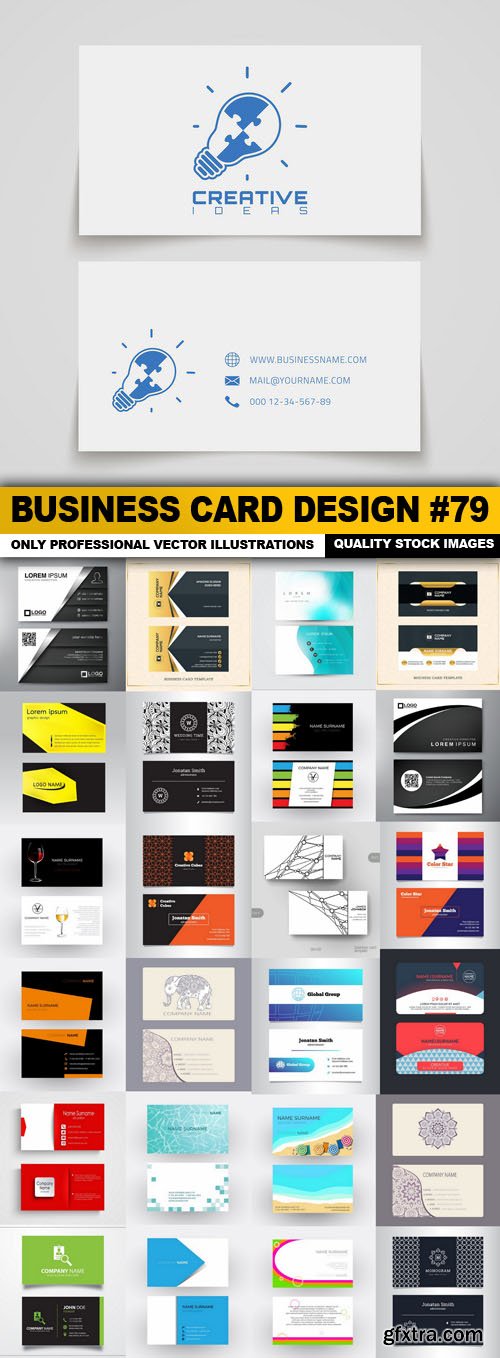 Business Card Design #79 - 25 Vector