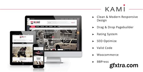 ThemeForest - KAMI v1.4.2 - Creative Magazine and Blog - 9229249