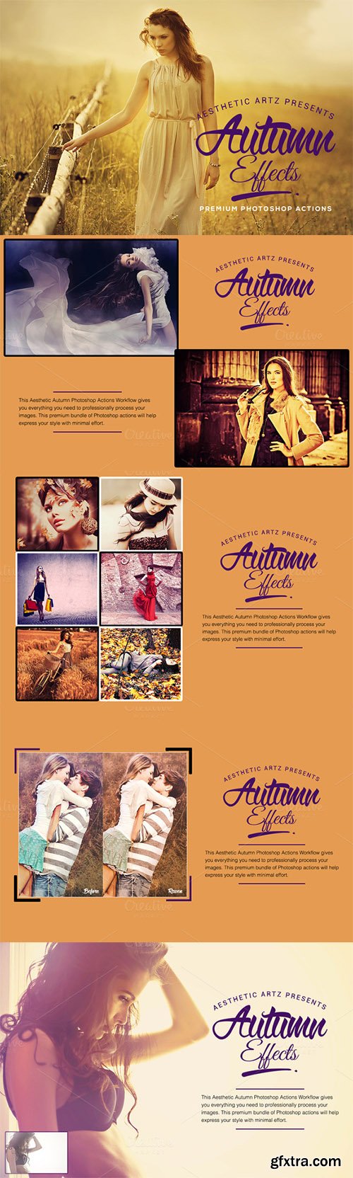 Aesthetic Autumn Effects PS Actions - CM 348747